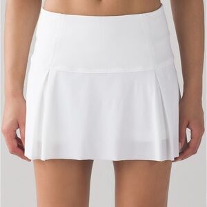 Lululemon White Tennis Skirt